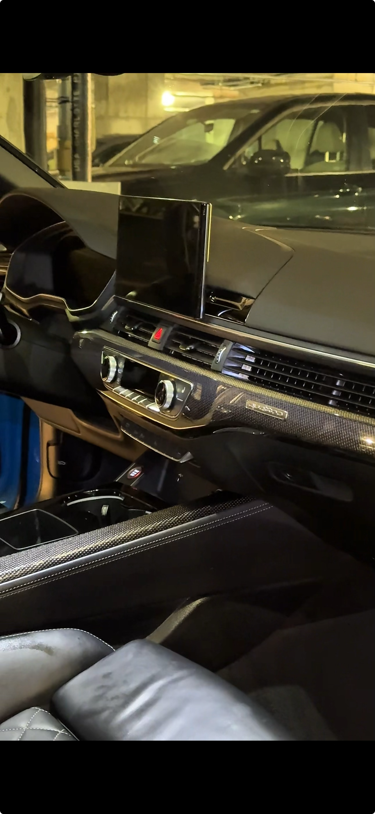 Luxury vehicle interior detailing - premium dashboard and leather seats Worcester MA